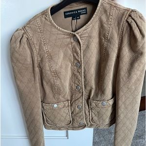 NWT Veronica Beard Camilla Quilted Jacket